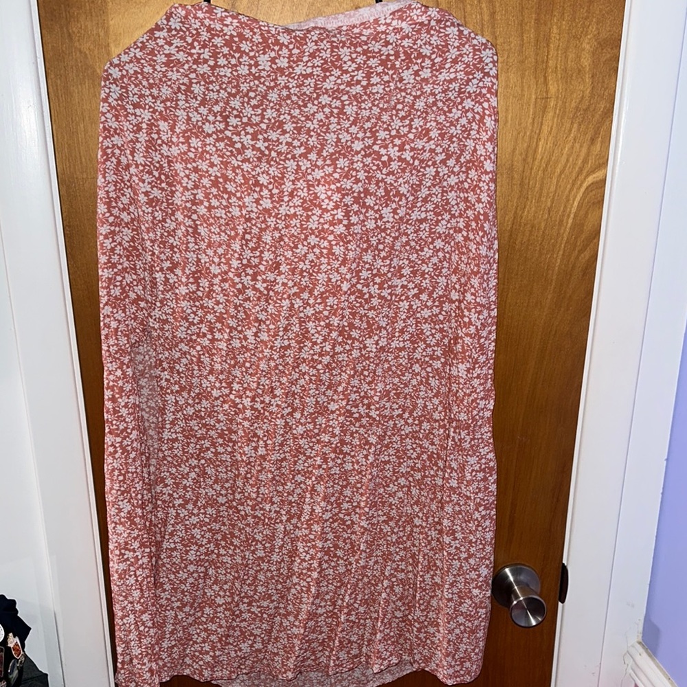 Floral Pink Skirt
